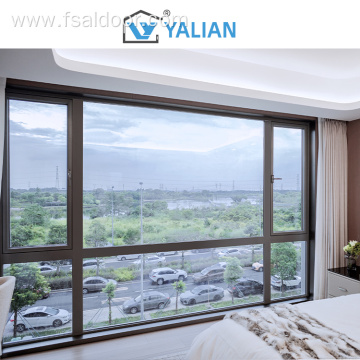 Modern Design Custom Aluminum Casement Windows